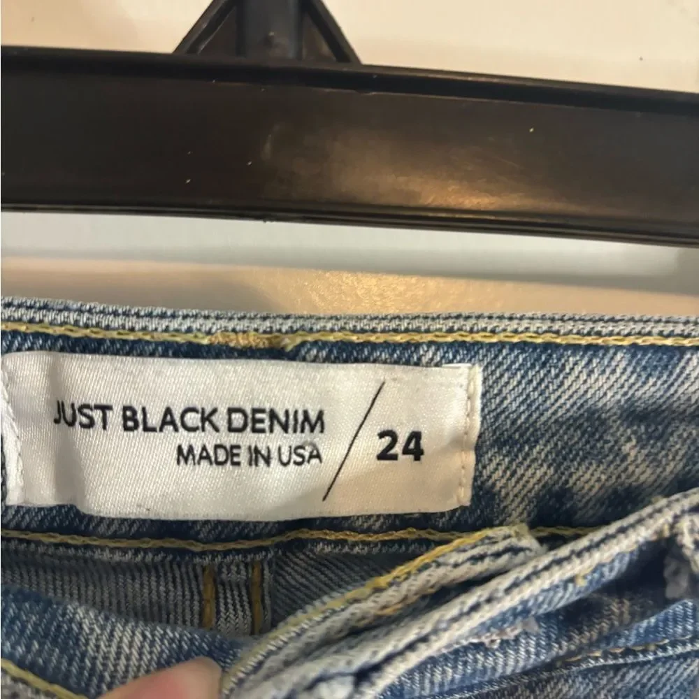 Just Black denim the Mia Light Blue bootcut flared Jeans size 24 EUC - Picture 3 of 4